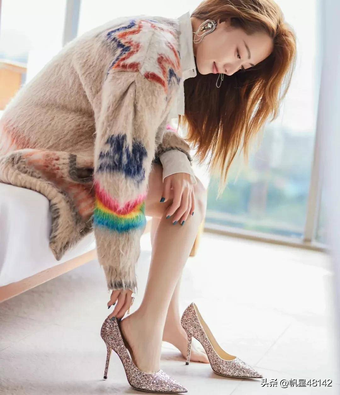 37岁的白冰太低调,身材好到令人羡慕_截图_穿着_因为