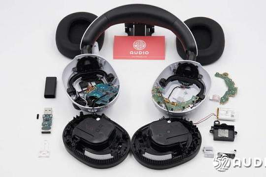 SONY INZONE H9头戴式无线游戏耳机拆解，360游戏空间音效，混合主动降