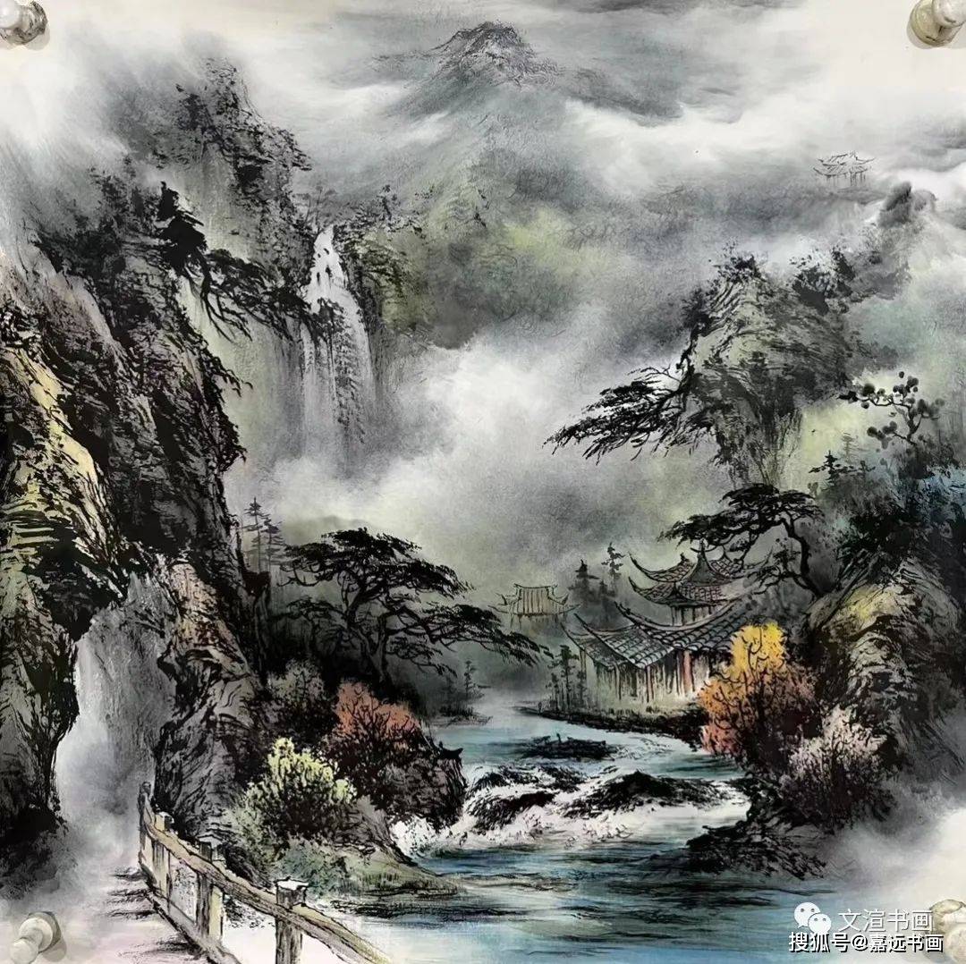 艺术家风采---周发明作品赏析_经孙_张国民_大学