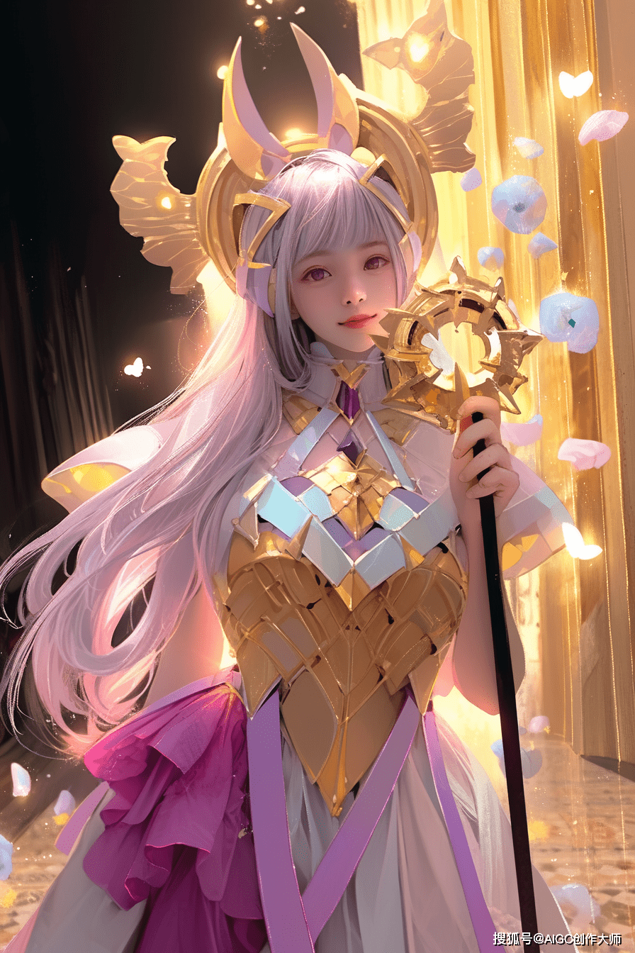 ai绘画系列(cosplay)-总有一个雅典娜是你的童年记忆