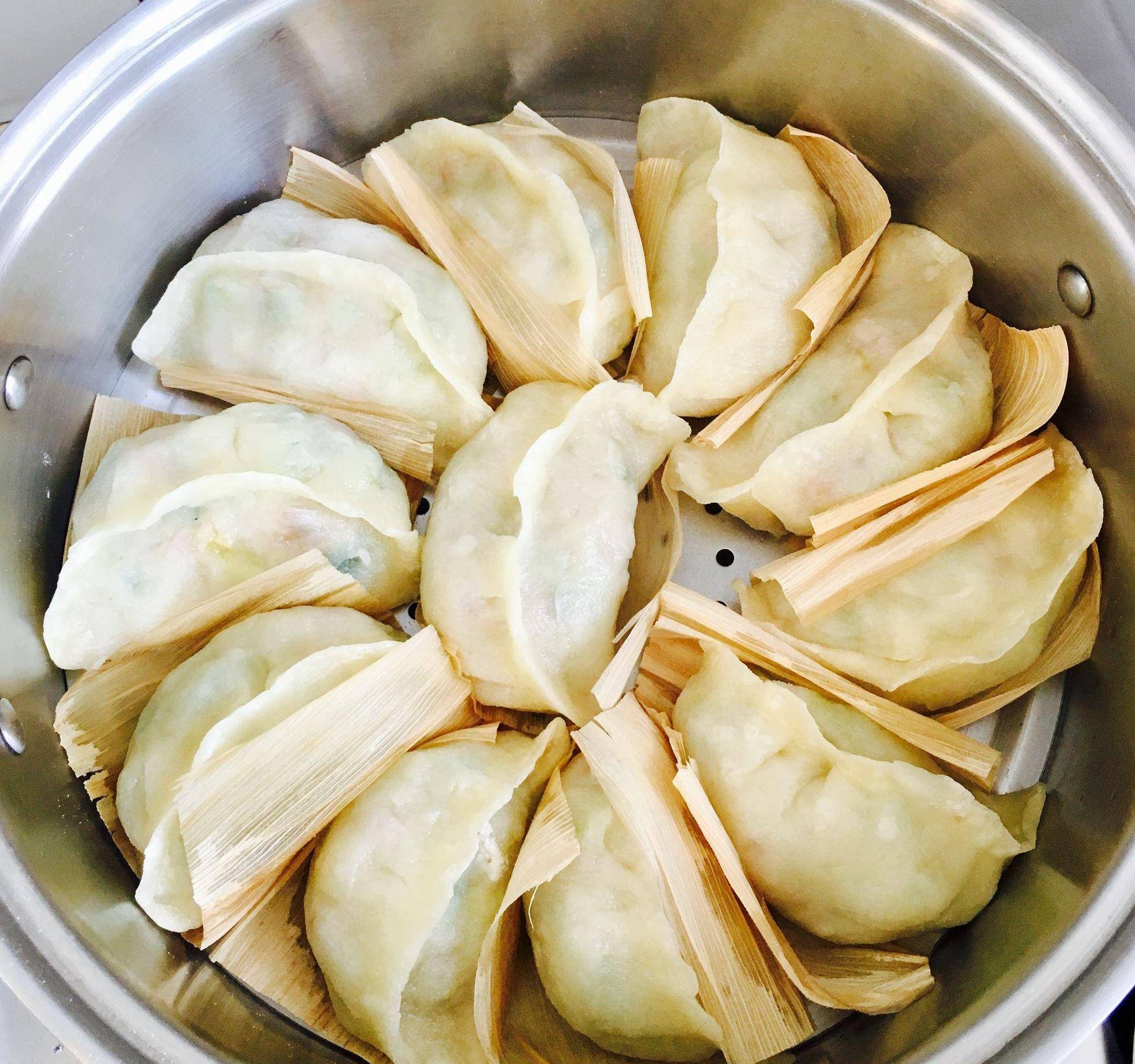 方瓜烫面包子,老一辈胶东人的做法_开水_甜面酱_料酒