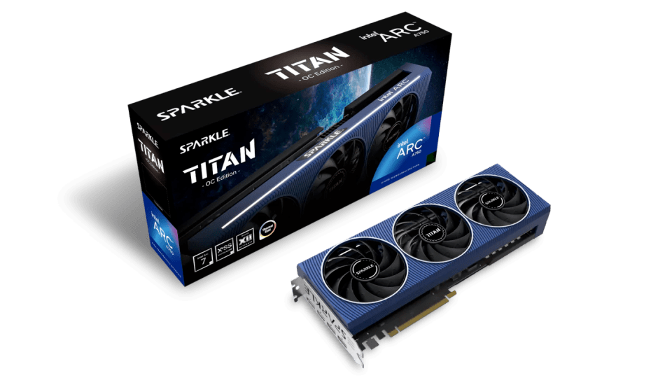 显卡制造商,sparkle发布首款英特尔arca750&a380定制显卡_的设计_风扇