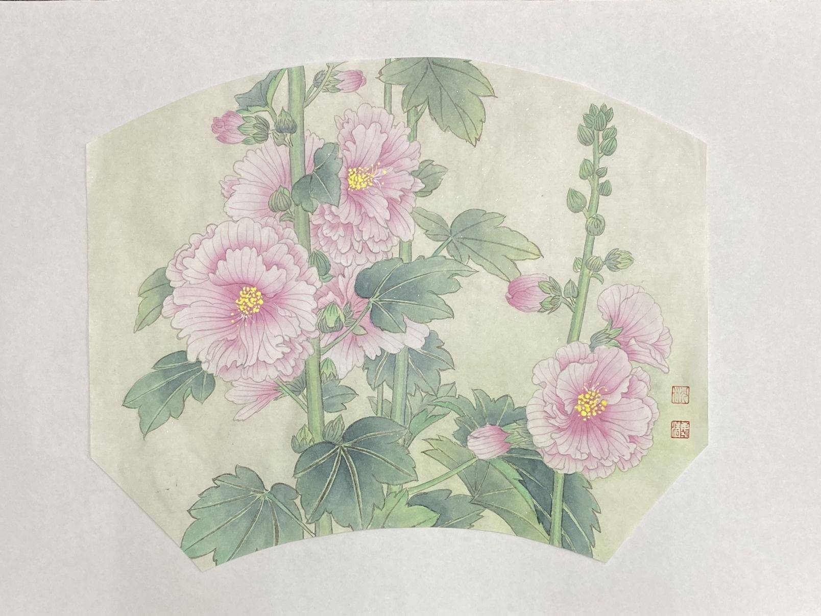 技以精微而出神 画以清逸而达韵——记工笔画艺术家沈海清_先生_作品