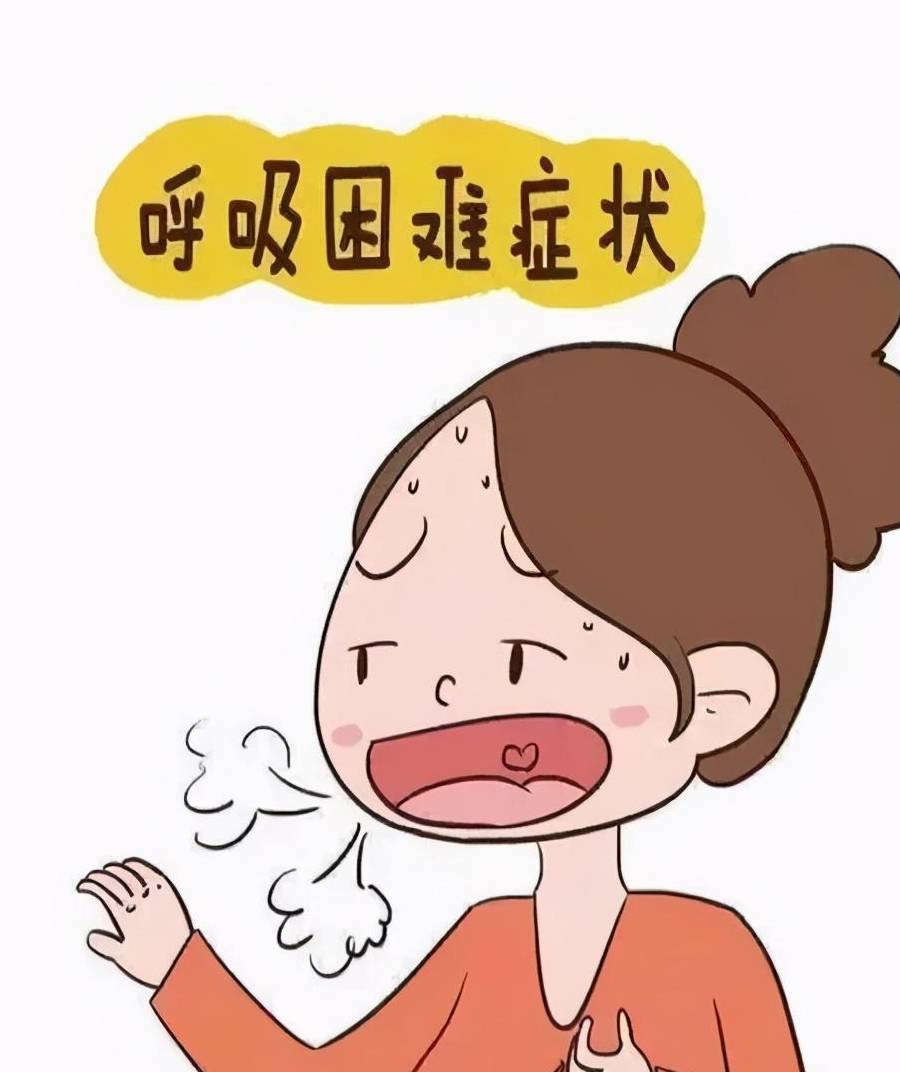 胸闷气短,呼吸困难很难受,诱发的原因有哪些?有什么症状表现?