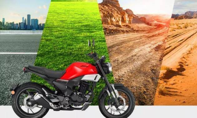 五羊本田鸷道190,售价17380元鸷道190车头采用led上下分层圆形大灯