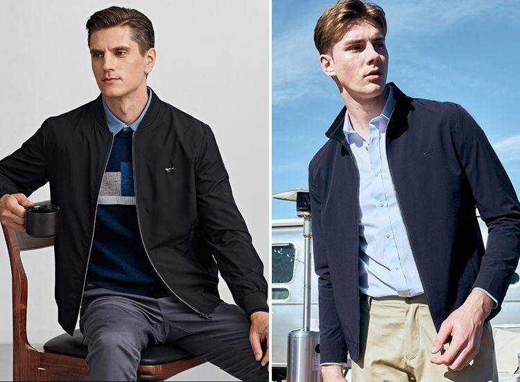 同样以时尚休闲为主,款式休闲且价位中等的同段位国产男装还有:劲霸