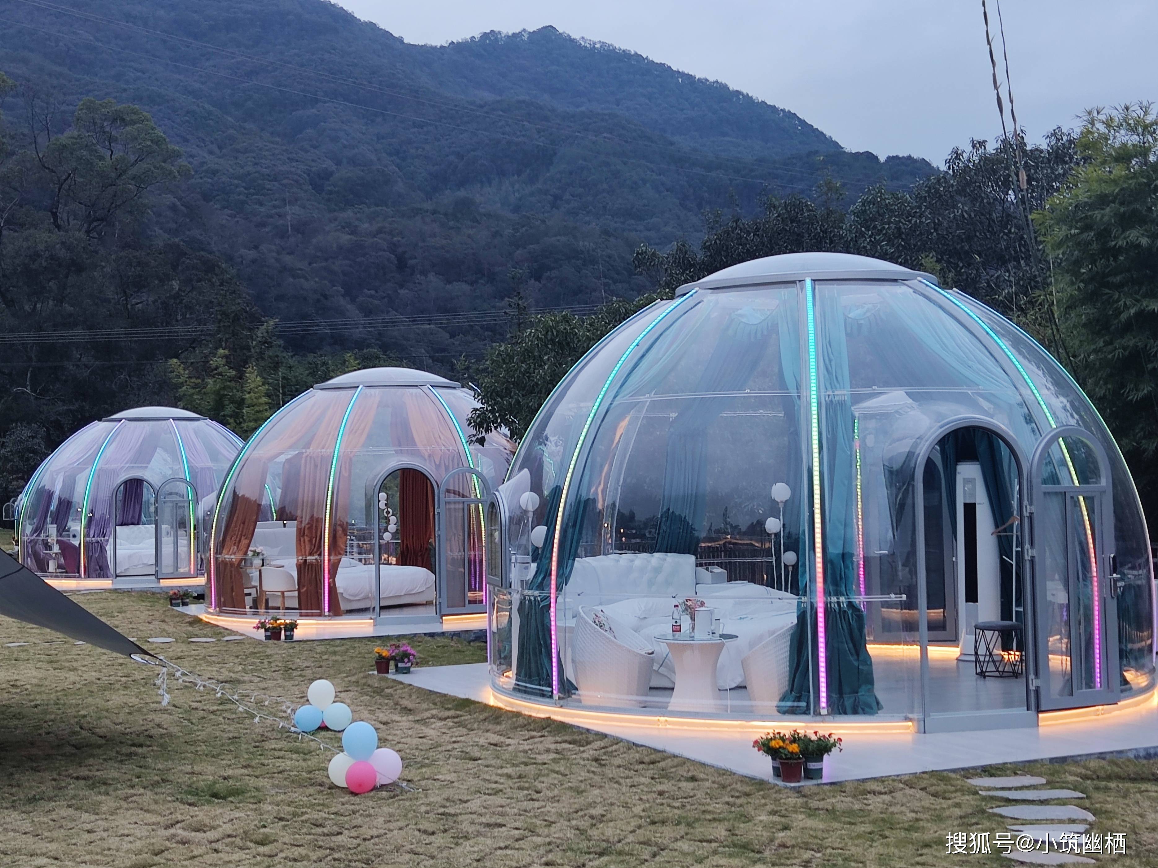 小筑幽栖透明星空房 | 在户外,也可以有家的感觉_全透明_星球_自然