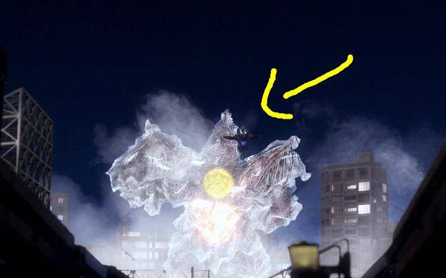 泽塔奥特曼:伽马未来释放必杀,屏障特效太细致,竟是三杰的胸灯_技能