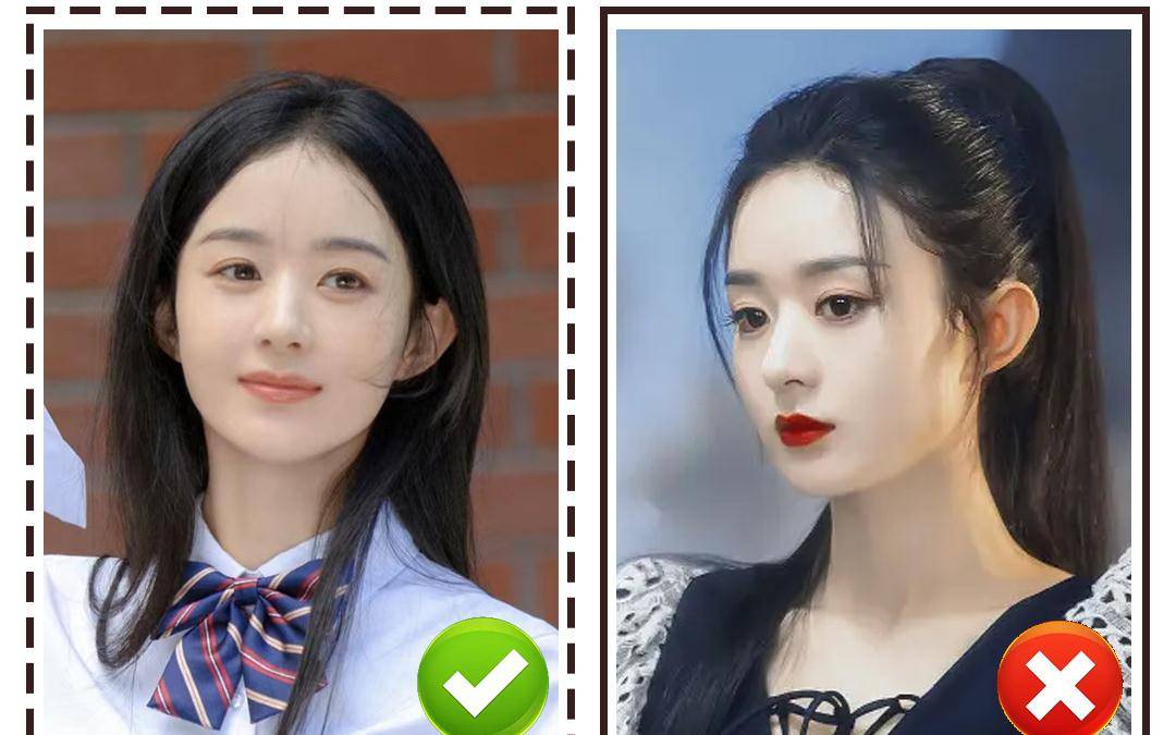 赵丽颖为拍戏刻意增肥,"钝感长相"的变美思路你get了吗_cr_轮廓_姐妹