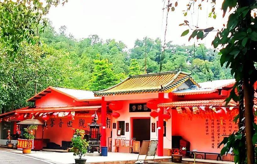 白水带风景名胜区这里山清水秀(广东江门江海景区)_仙姑_正殿_游客