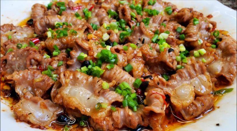 豉汁蒸粉肠—脆爽嫩滑,味道简直是绝绝子_豆豉_小肠_红椒