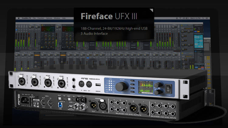 rme fireface ufx iii 3代音频接口专业声卡2023款_输出_totalmix