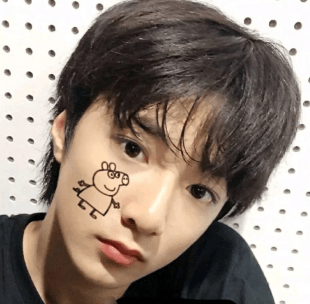 刘耀文的梦中情车上线,车身贴满偶像的照片,他却无缘得到_佩奇_乔治