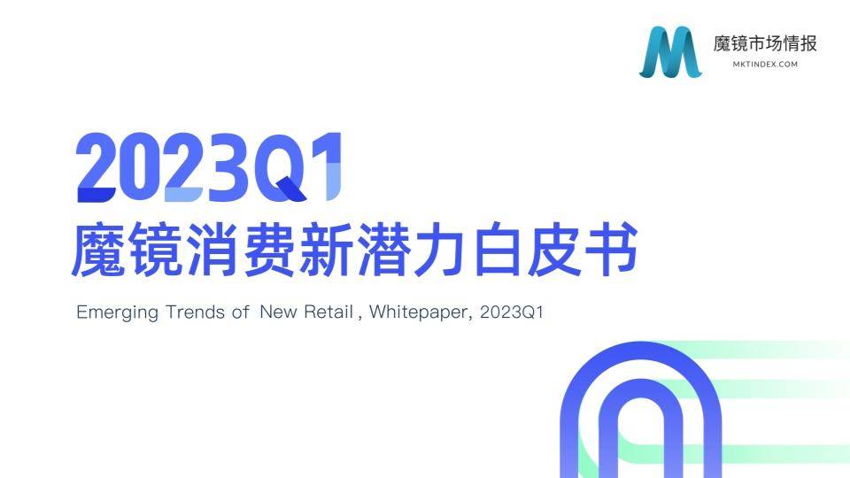 魔镜市场情报】2023年Q1消费新潜力白皮书 