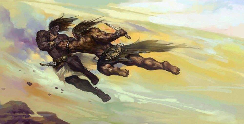 古人用"共工怒触不周山"神话解释日月星辰东起西落,河川向东流_颛顼