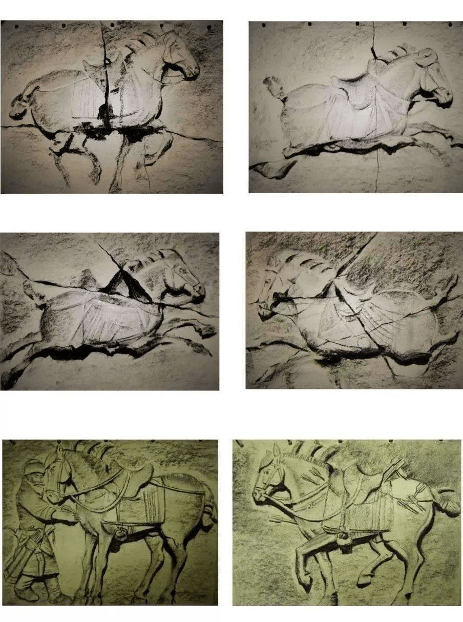 艺雀艺术史论:昭陵六骏&唐三彩_浮雕_陵墓_石刻