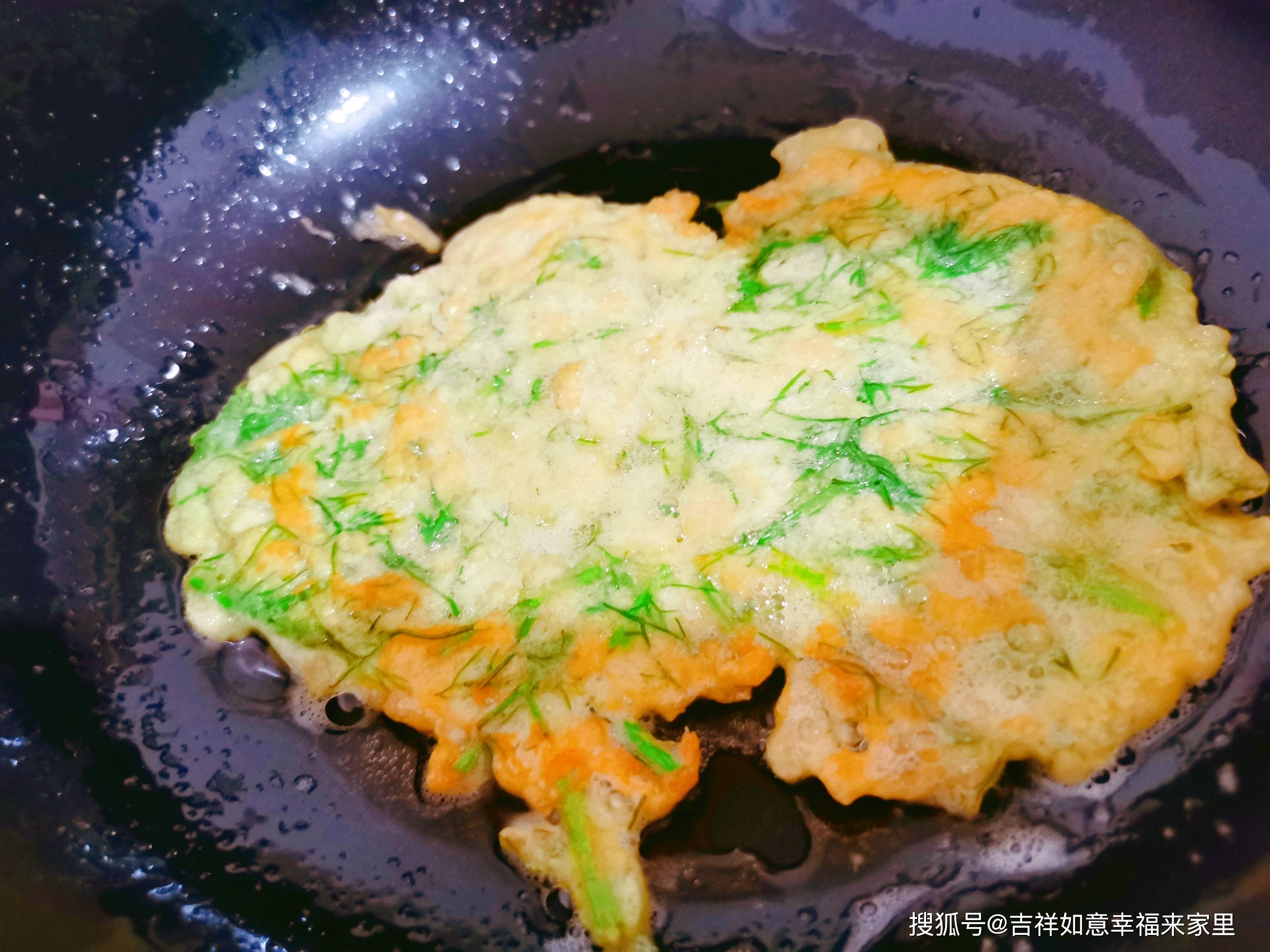 小茴香煎饼,鲜香味美,好吃酥脆,做法简单,美味嘎嘎香_食材_什么_小