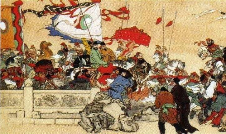 公元前673年,郑,虢二国联军攻进周朝都城,杀死王子颓和五大夫,周惠王