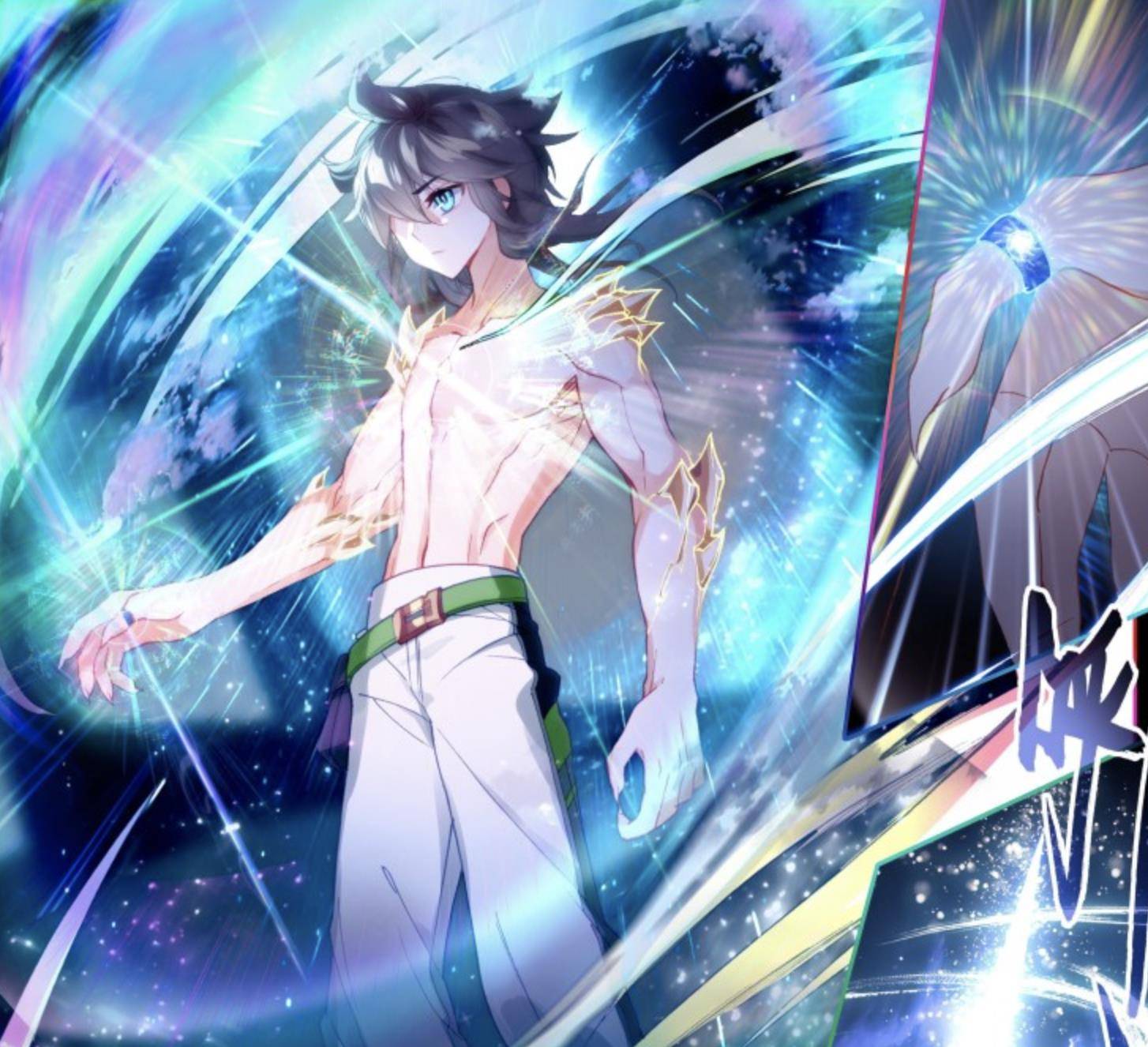 手持天圣裂渊戟的蓝轩宇帅爆了_宝石_巨龙_产生了