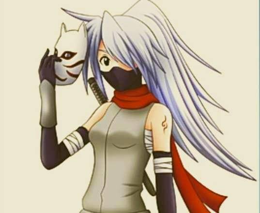 性转,鸣人双马尾发型,佐助变成萌妹子,蛇娘很妩媚