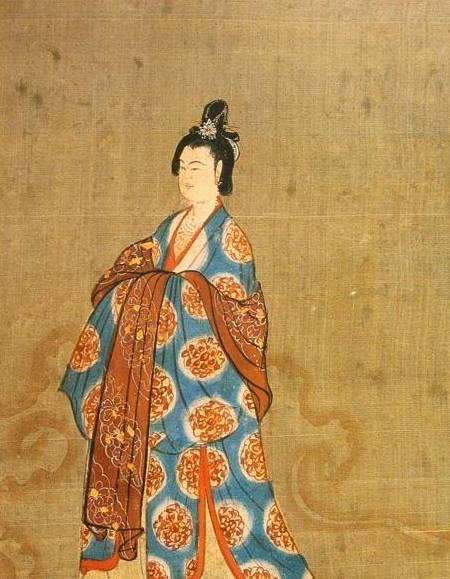 五代十国贵妇装束复原图:这是比唐朝更奢华的服饰!_时期_汉服_武人