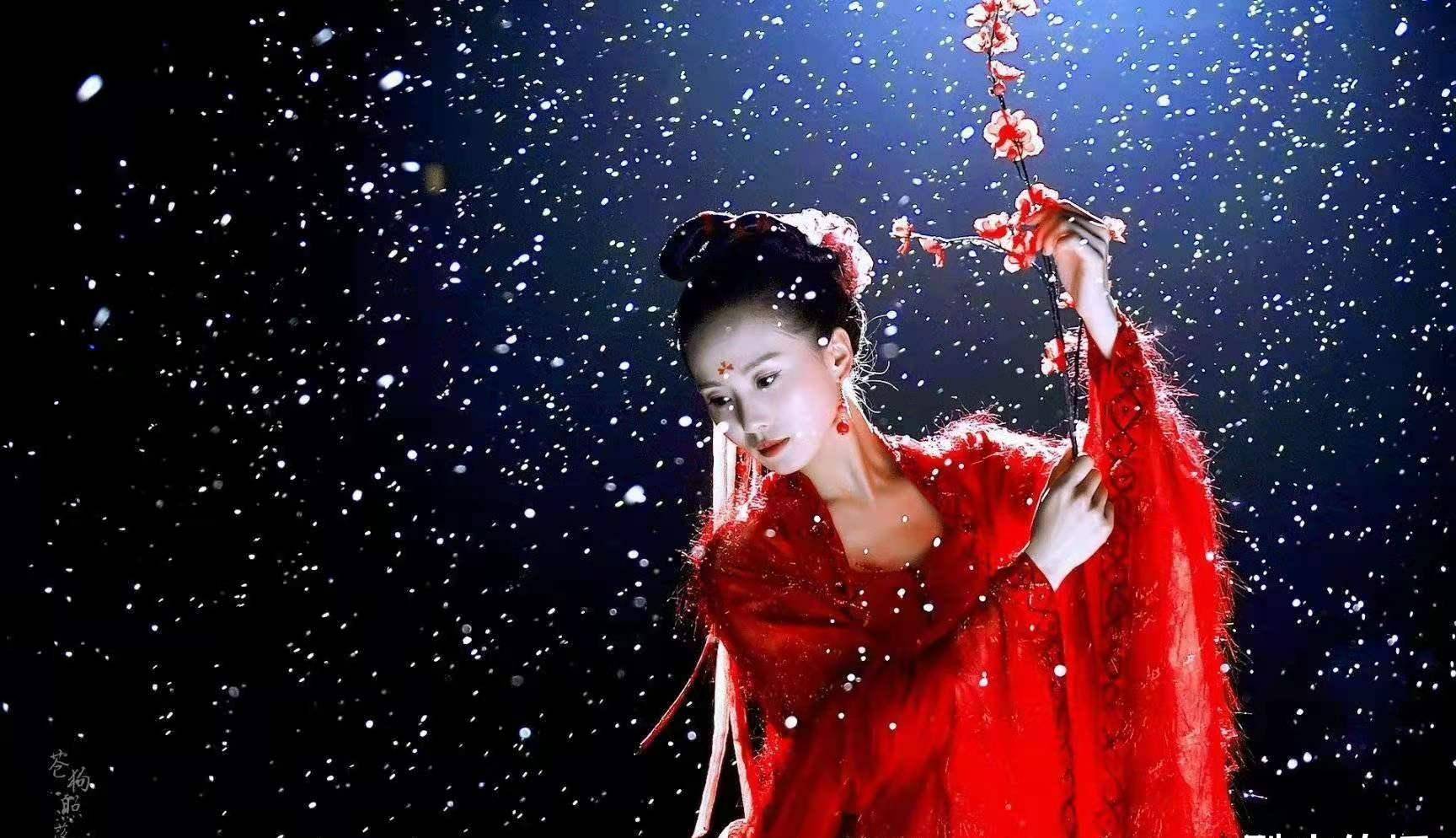每次下雪不免想起刘诗诗饰演的马尔泰若曦,在《步步惊心》有特别多