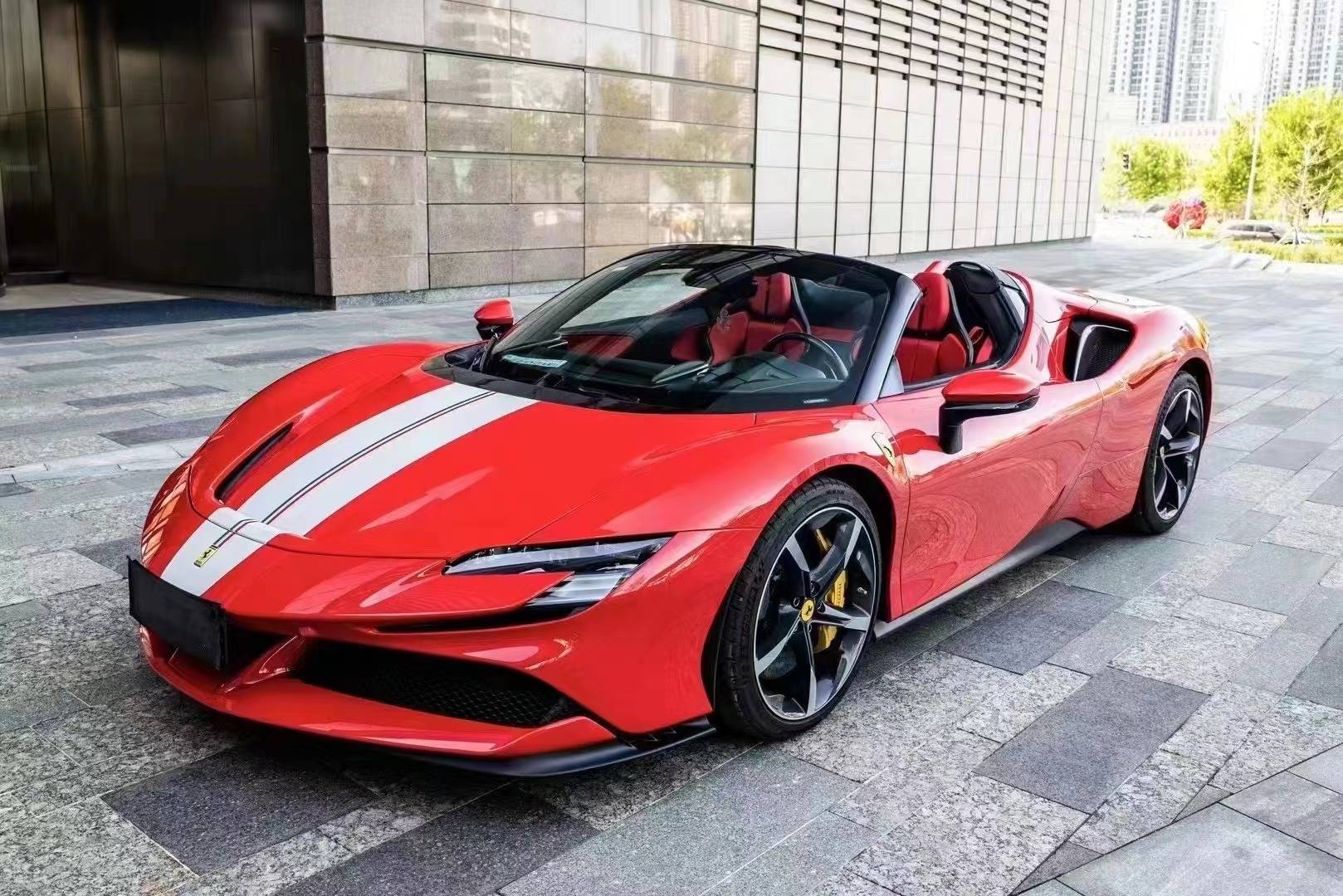 法拉利sf90 spider带赛车座椅_搜狐汽车_搜狐网