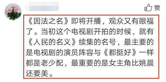 《都挺好》后又一电视剧演员阵容是老少配,女主角比姚晨还要美!