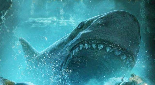 《巨齿鲨》变换新形态,灵魂体大牙鲨真酷,网友:沧龙要酷多了_鲨鱼