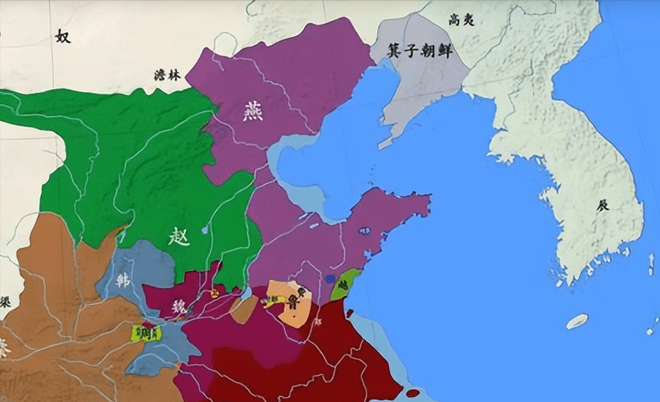 战国燕国版图图片