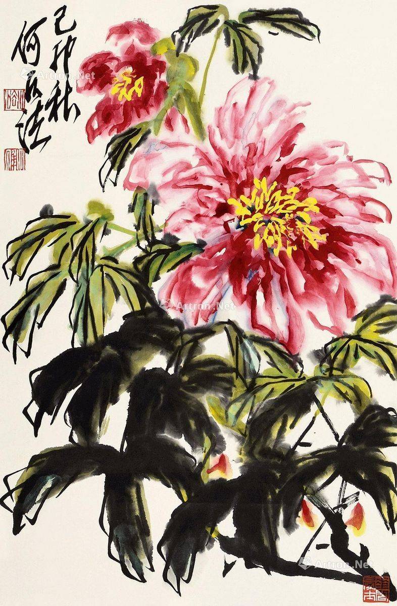 当代书画名家---何水法_艺术_花鸟画家_写意