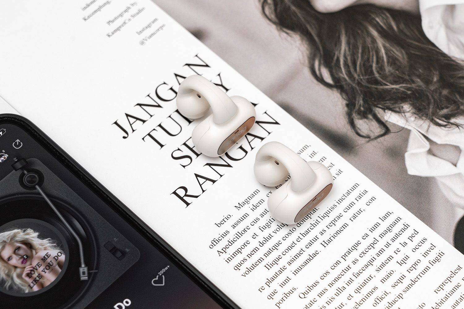 音质依然优秀,提升交互与续航效果,sanag Z51耳夹式蓝牙耳机评测