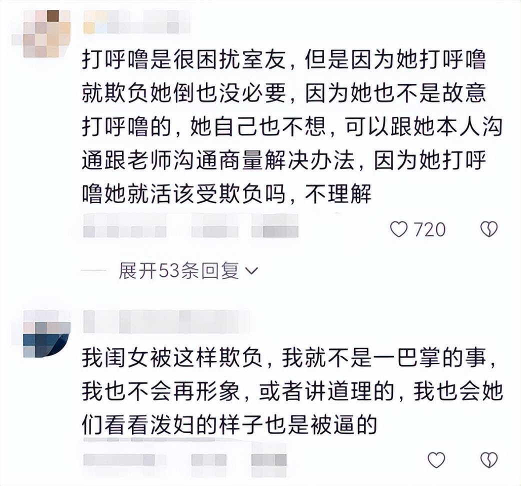 女儿被欺负 母亲进校扇舍友耳光,背后原因让人气愤