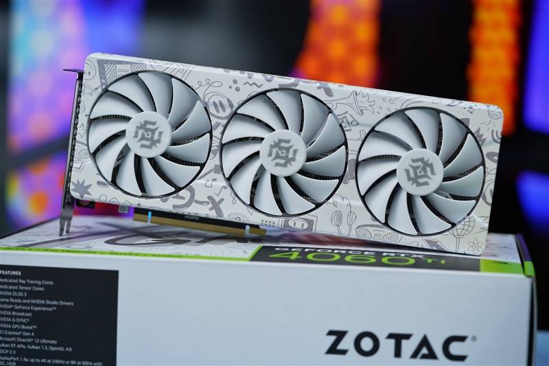 4060 ti x-gaming oc歐泊白各方面的表現都遠超於上代rtx 3060 ti的