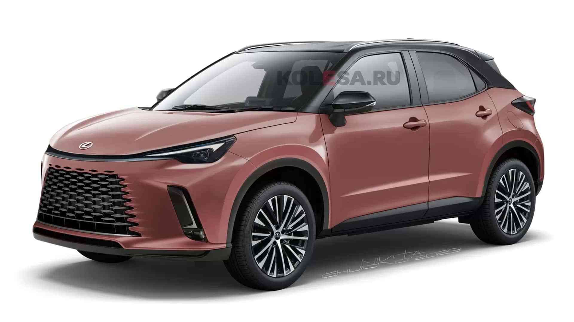 高配版丰田Yaris Cross 雷克萨斯LBX非官方渲染图曝光_搜狐汽车_搜狐网