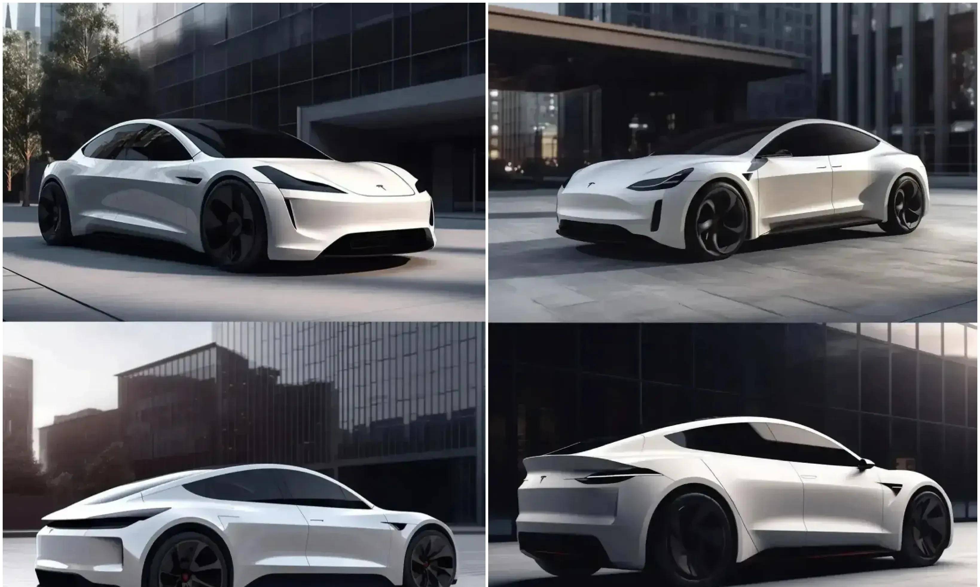 特斯拉新款model3实车曝光,更便宜新车要来了_搜狐汽车_搜狐网