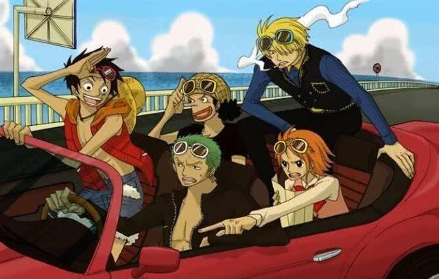 海贼王也有开车的场景?