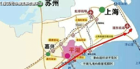 滬乍杭高鐵已經著手建設,線路:杭州-桐鄉-海寧-海鹽-平湖-金山衛-上海