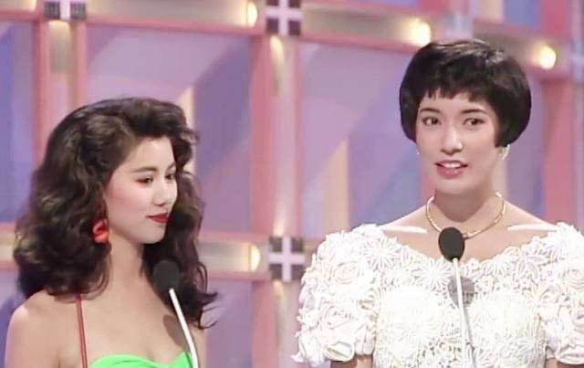 18岁袁咏仪泳装出镜,当年竞选港姐,天然颜值在线青春无敌_张曼玉