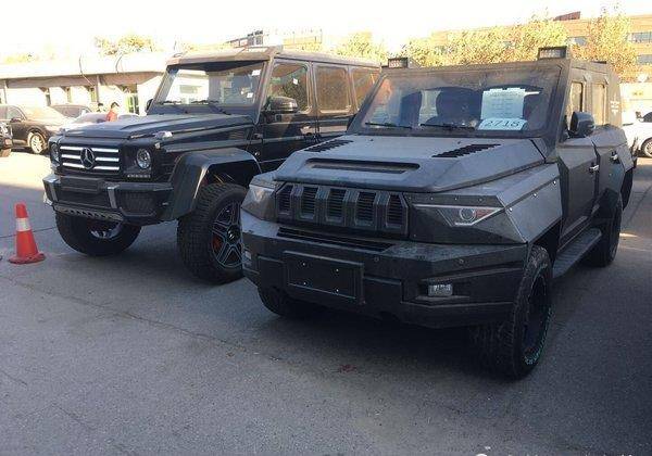 气场碾压奔驰g,全新"bj80"捍卫者防弹版曝光,价格高达68万_搜狐汽车