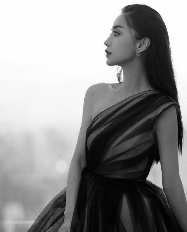 angelababy剪寸头惊艳众人,网友直呼像老公黄晓明_造型_知性_气质