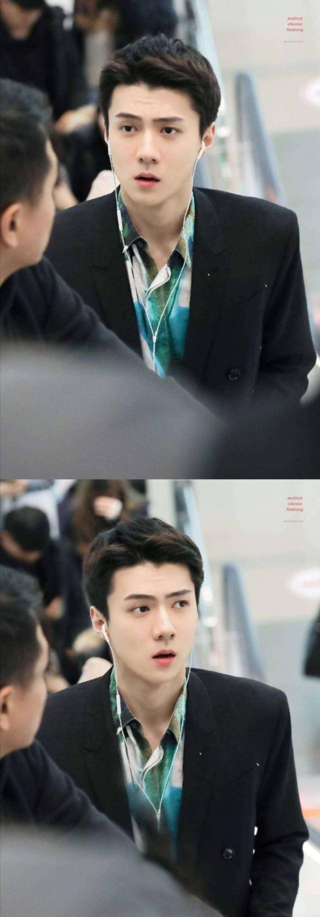 exo吴世勋的超绝穿搭,贵族王子就是他本人吧!_样子_衬衫_时候