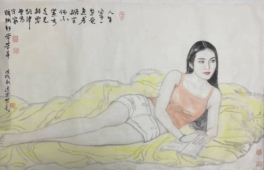 谭述乐绘画作品鉴赏