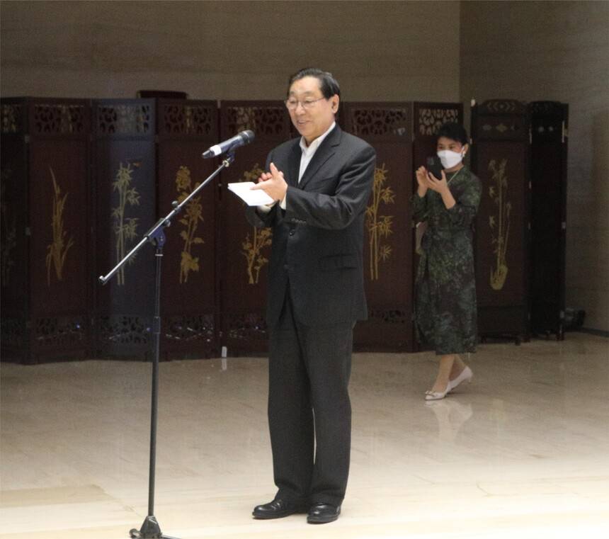 寻梦原乡--第三届猴王杯世界华语诗歌大赛 诗书画展开幕式在北京举行