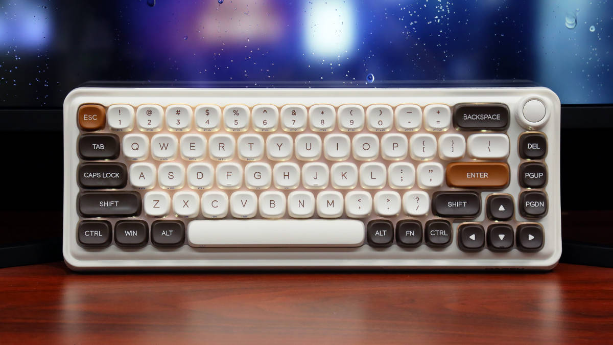 达尔优小方糖Z68三模机械键盘评测：精致又耐看