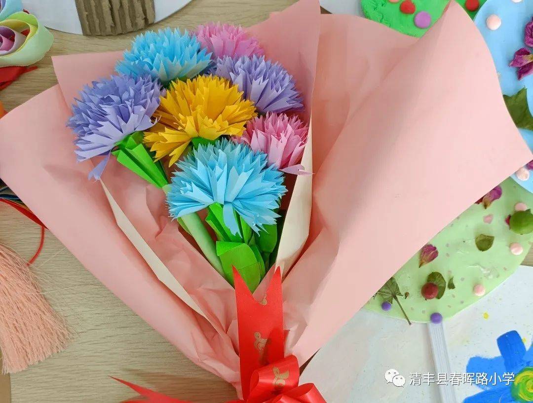 清丰县春晖路小学开展"丹青绘愿景 翰墨润心田"庆"六一"创意美术作品