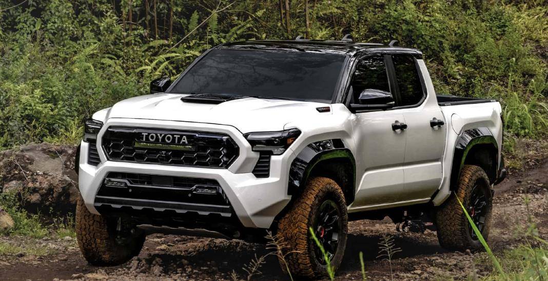 2024款丰田塔科马首次亮相,提供4种发动机,动力仅次于福特猛禽_搜狐