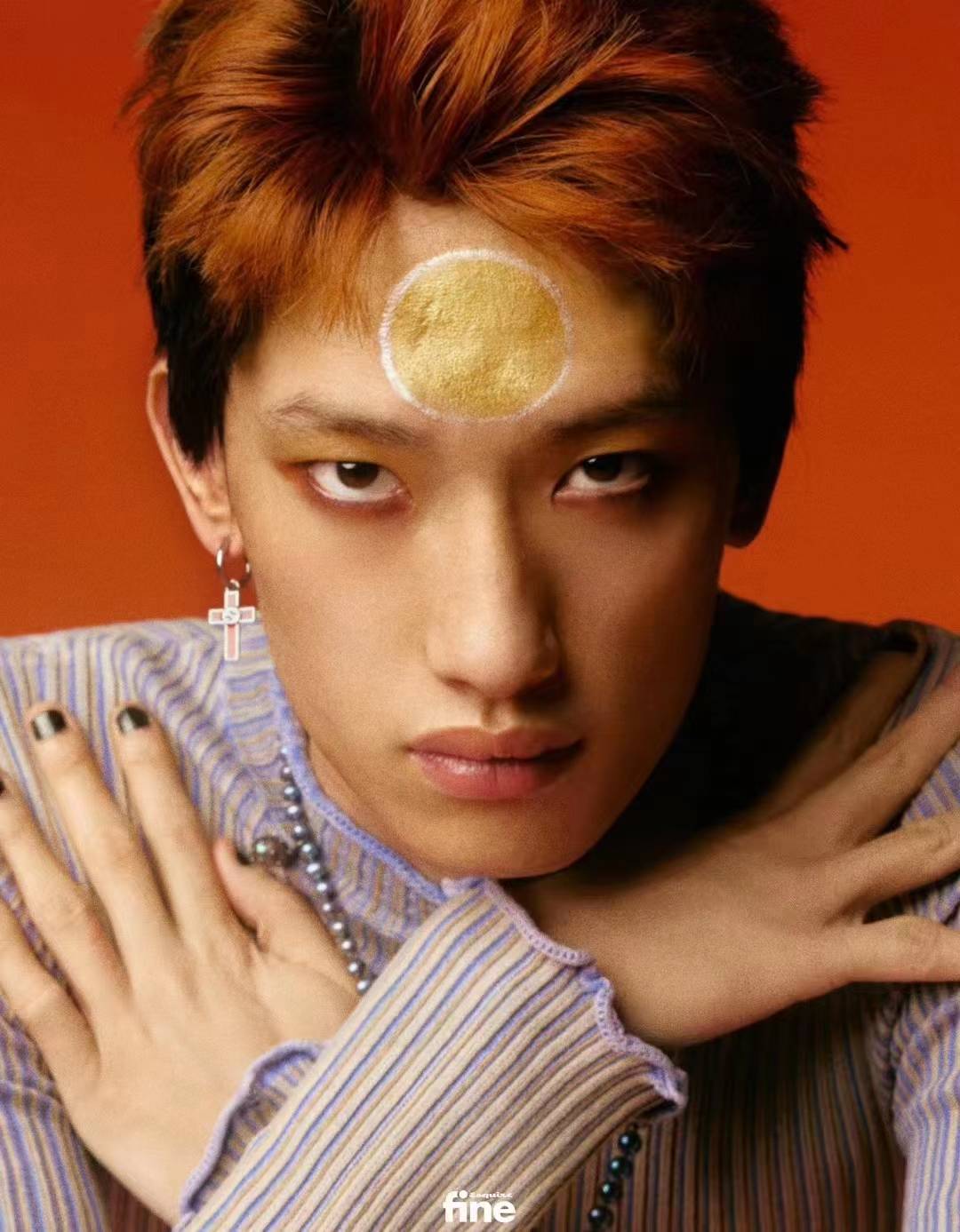 从湖北走出去的名模 火石超模余航esquire fine 五月大片heroes角色