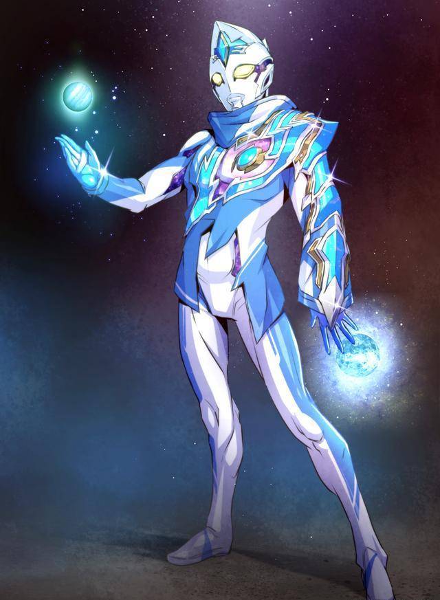 黑田朝生手绘德凯奥特曼各形态最终形态强劲型设计完爆原案_宇宙_同人