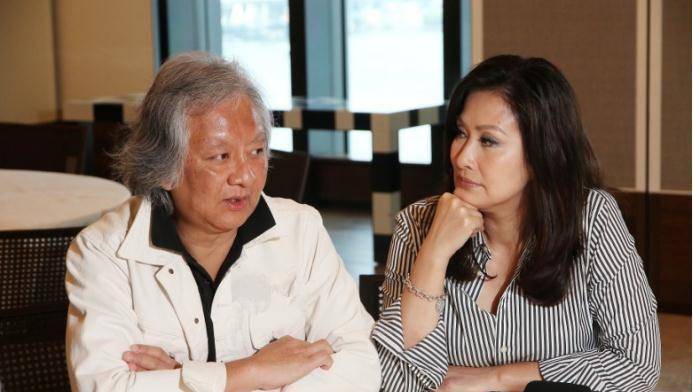 港星陈慧珊带老公捞金,她年轻貌美,老公却满头白发被认成爷爷_钟家鸿